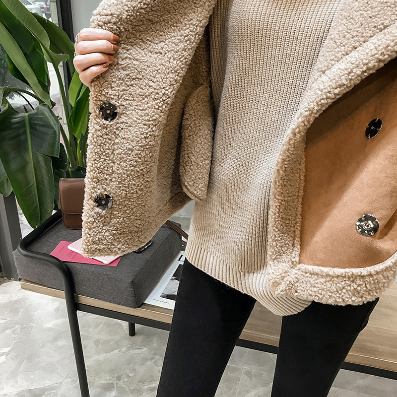 Stylish Soft Suede Knit Vest for Women